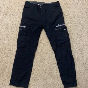 Black Cargo Pants